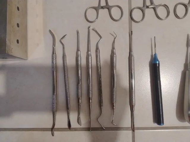 Caixa de cirurgia odontológica Completa - Semi novo - Foto 2