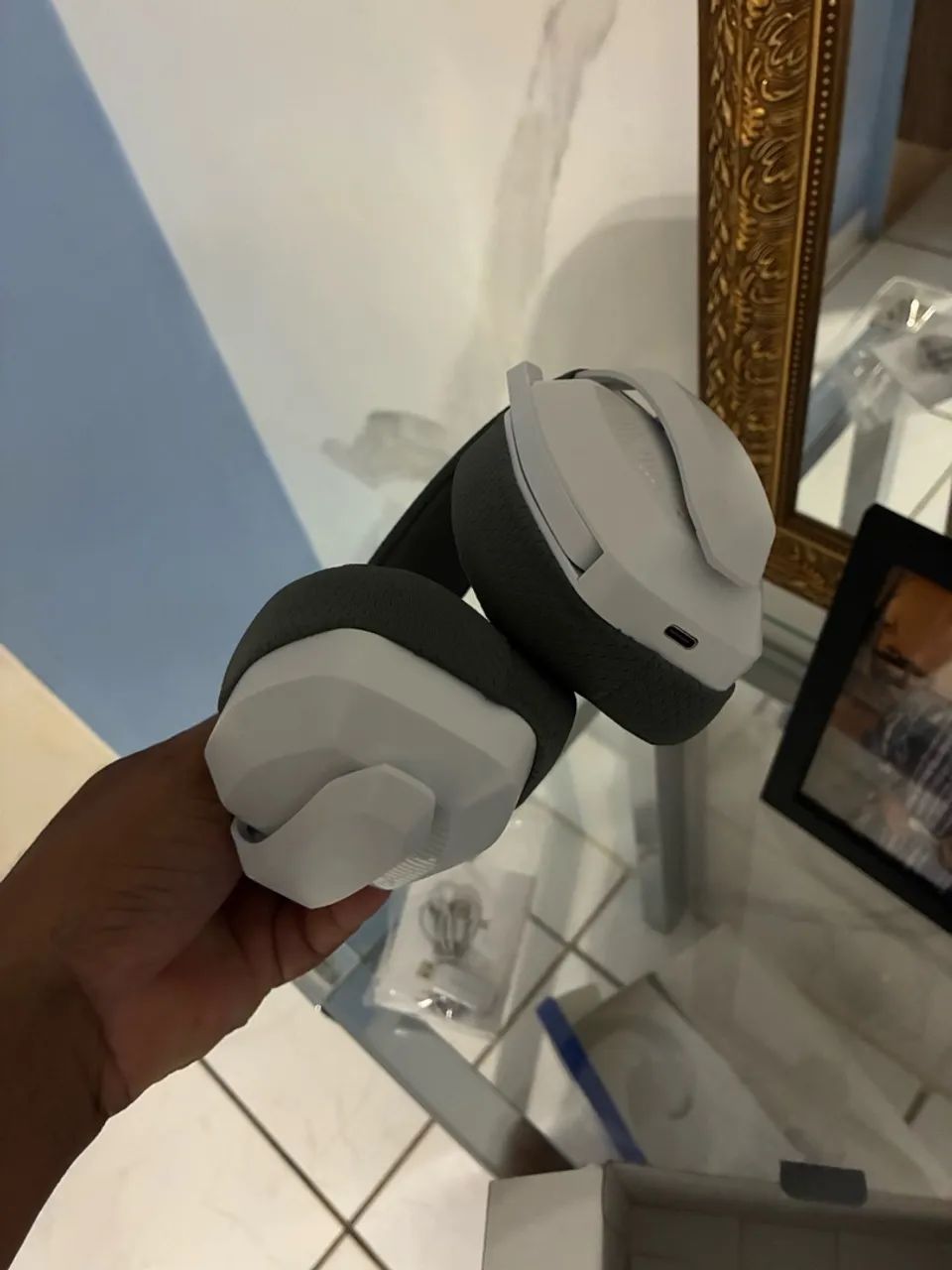 Hedset sem fio com dungle  - Foto 5