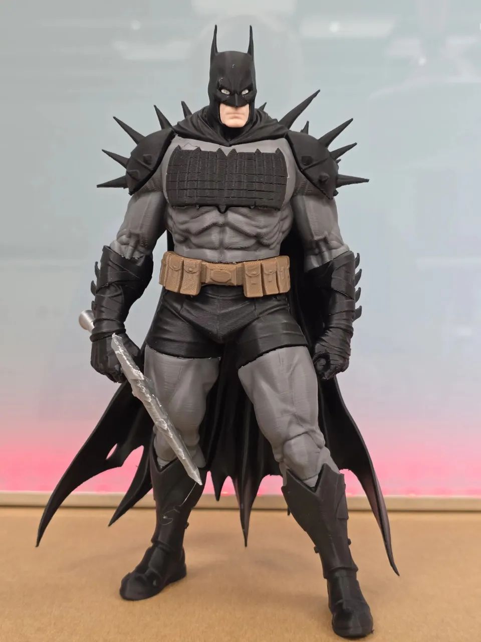 Batman Absolute 24cm - Estátua Decorativa Impressa em 3D - Foto 2