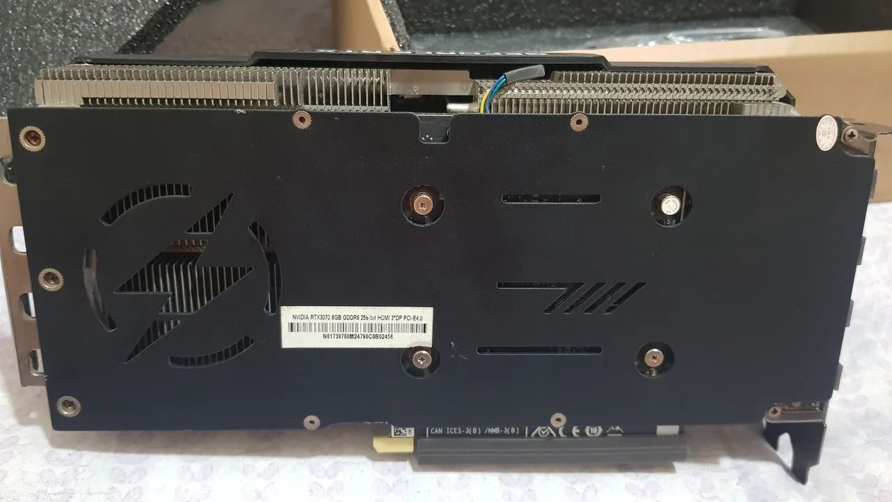 Rtx 3070 8gb - Com defeito - Foto 3
