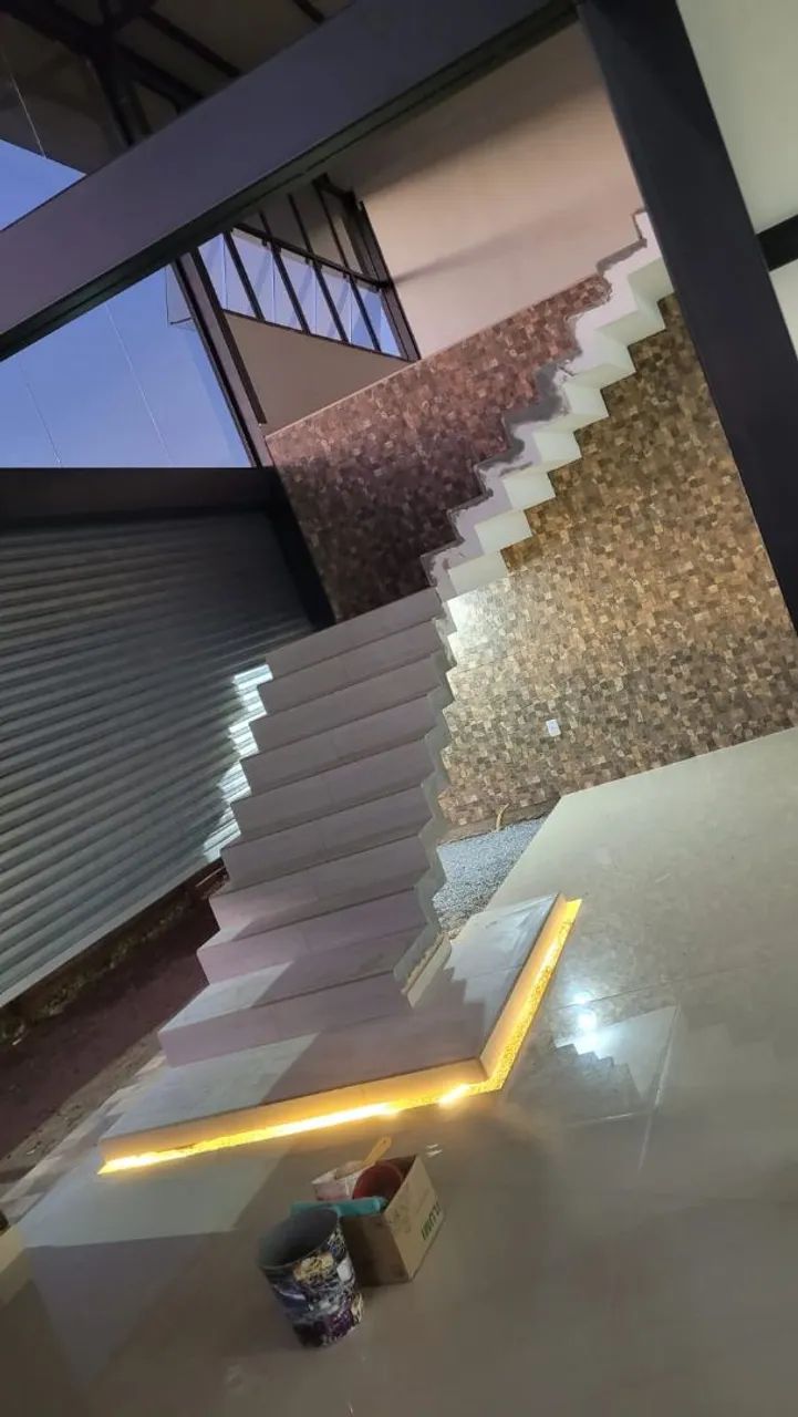 Escadas em concreto 