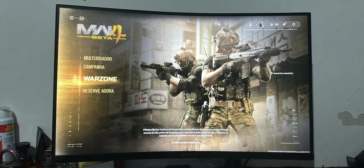 Monitor Acer 180 hz curvo 27pl - Foto 2