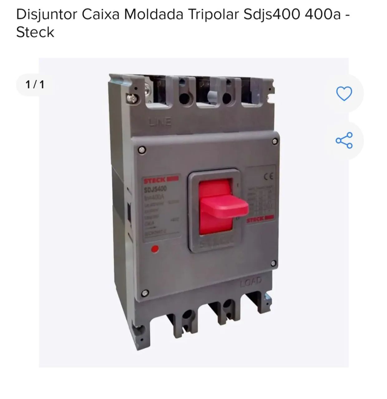 Disjuntor 400A
