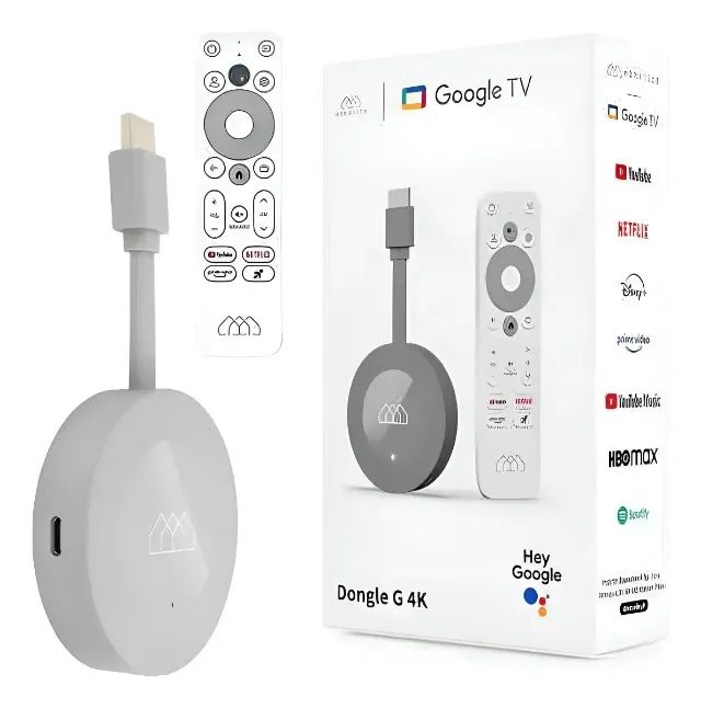 Homatics Dongle G 4K - 32GB - Chromecast Google TV Integrado - Foto 5