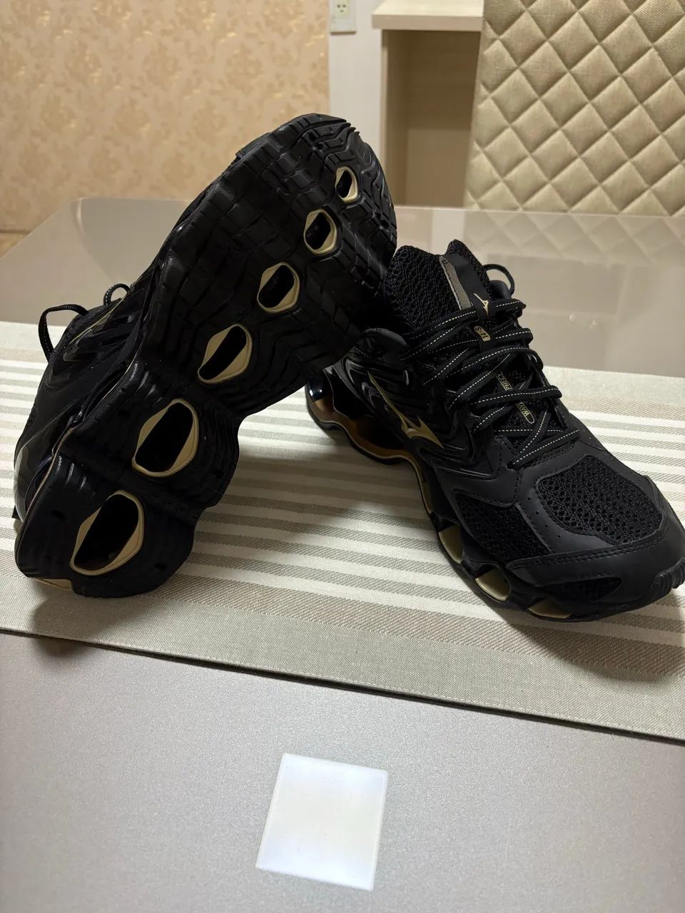 Tênis Mizuno Wave Prophecy 14 S 43 Preto - Foto 3