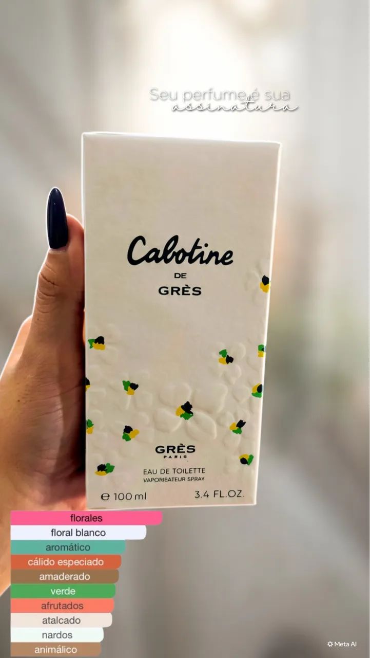 Perfume cabortine grés 