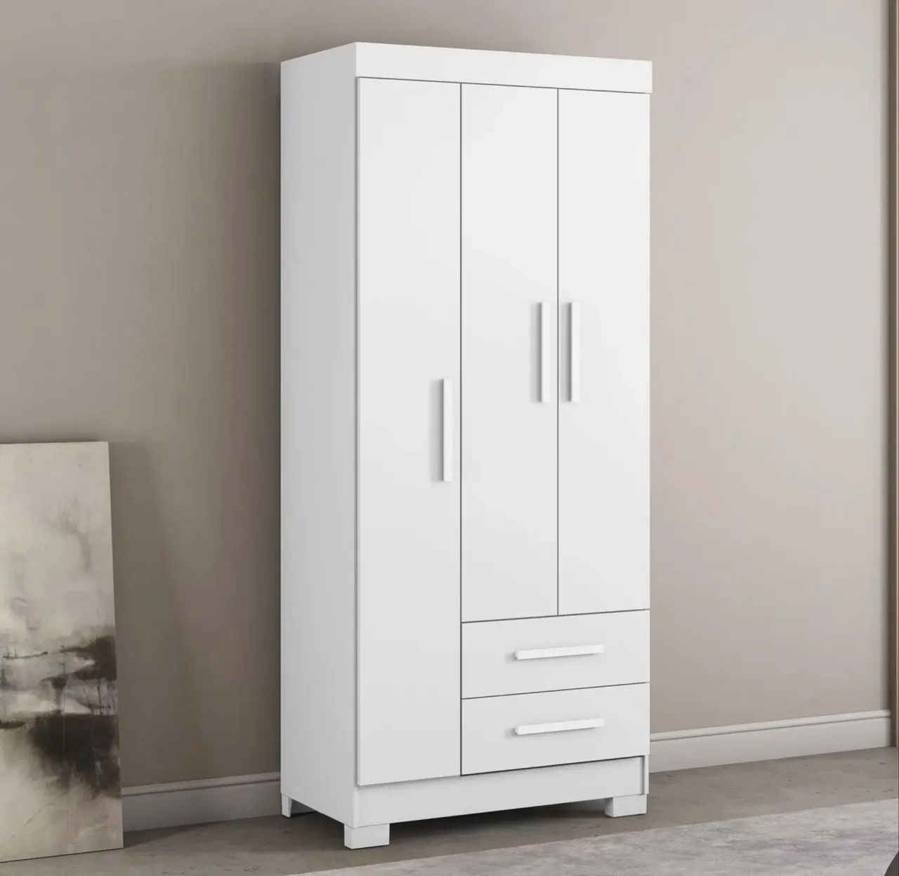 Guarda Roupa 3 portas e 2 gavetas em mega promoção entrega grátis !