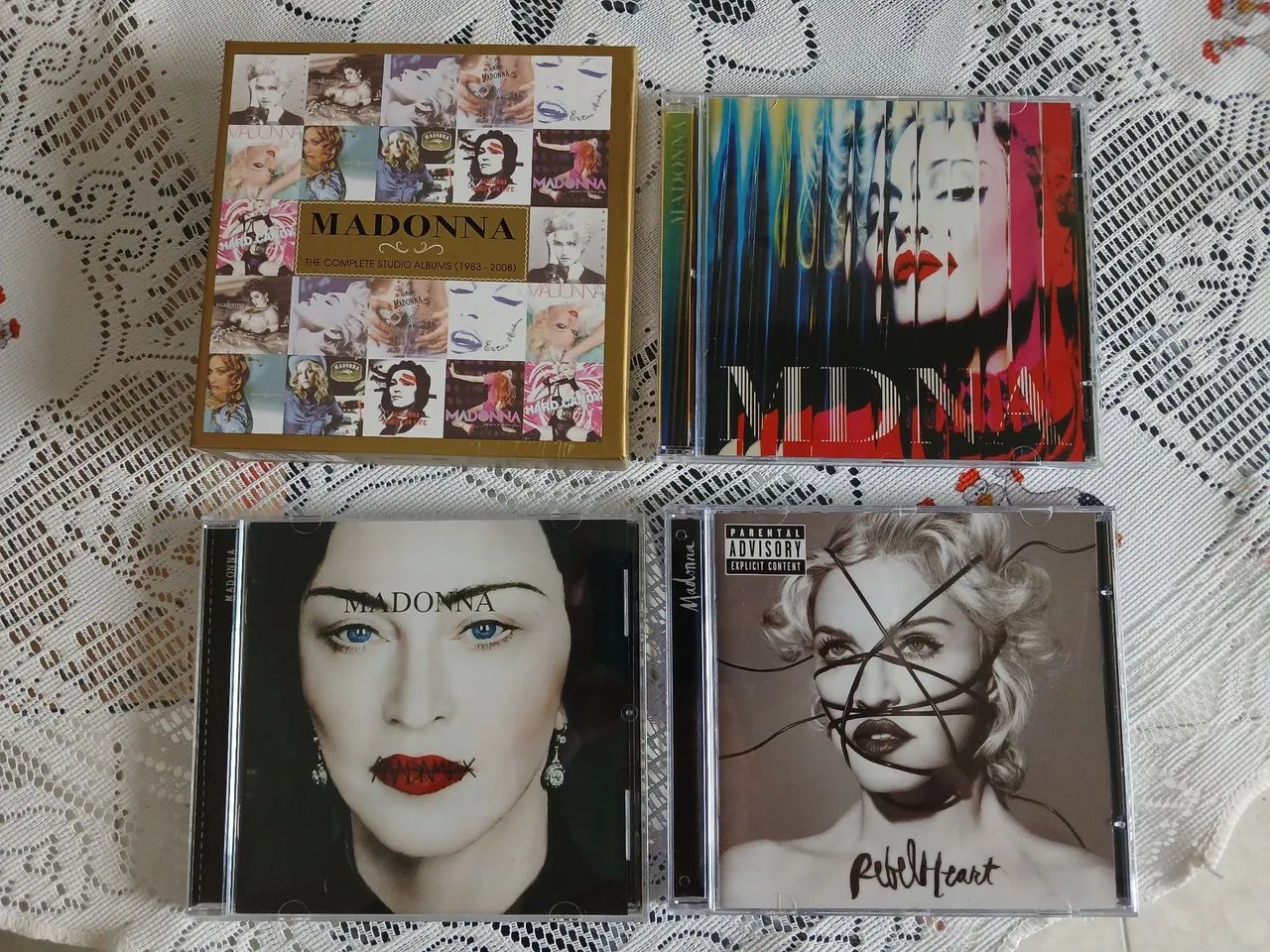 Coleção CDs Madonna - CDs, DVDs etc - Vila Maceno, São José do Rio