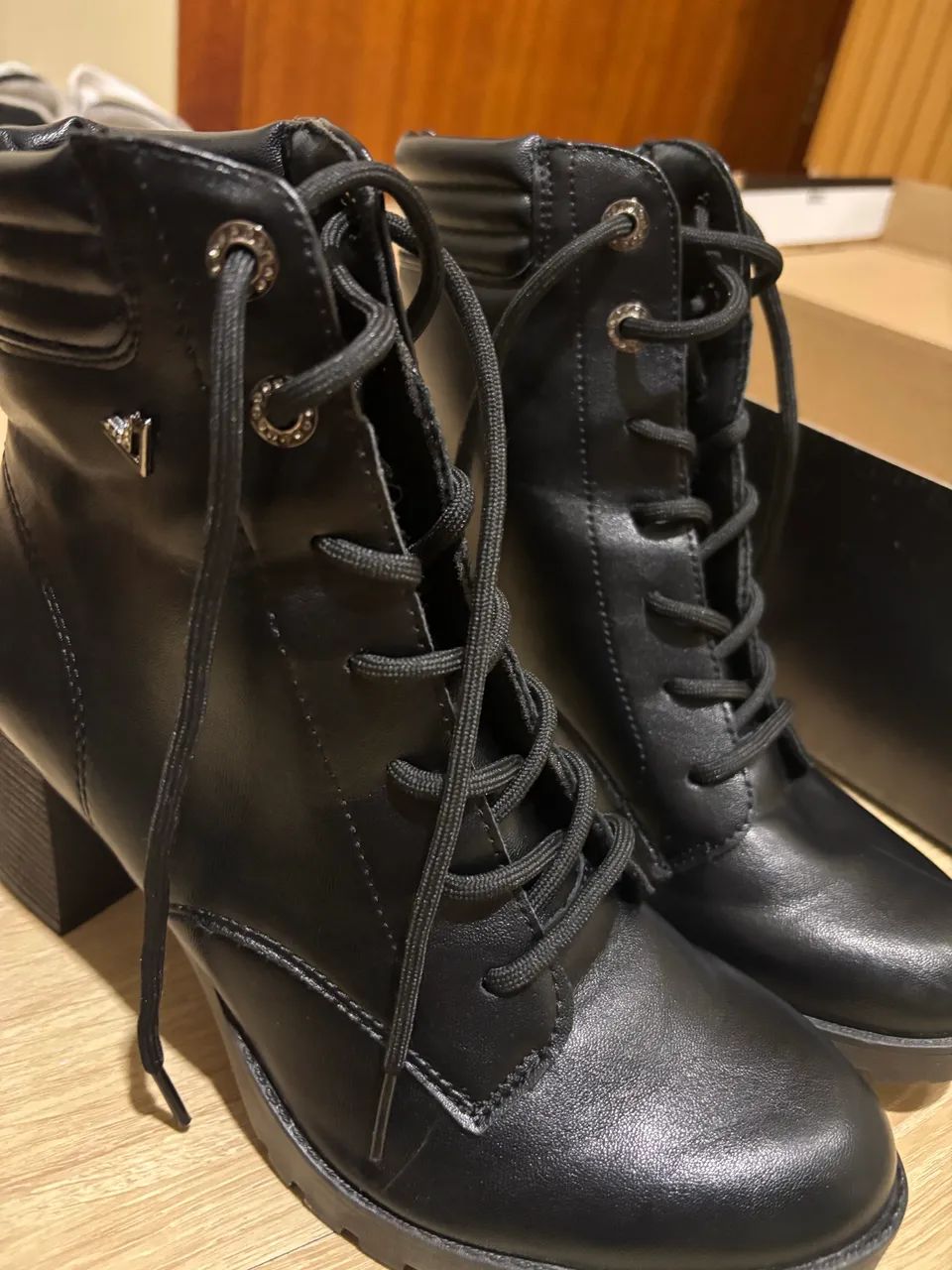 Bota Coturno Preto - Foto 2