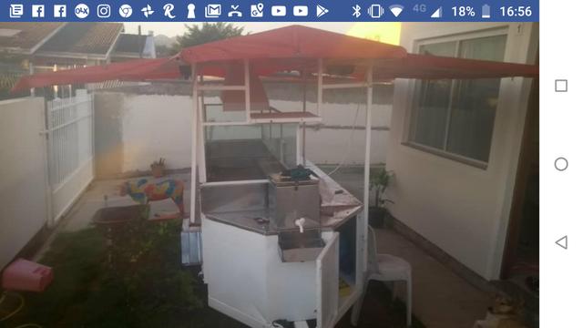 Barbada 7.000 por 4.400 vendo trailer de hot dog wsts - Foto 2