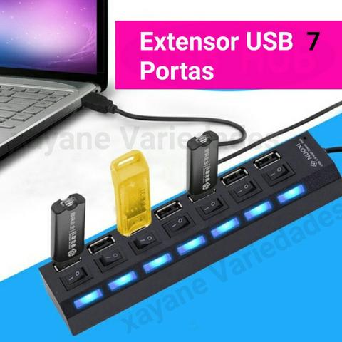 USB 1 Entrada e 7 Saídas - Foto 2