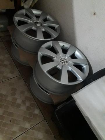 Rodas 16 5x100 do New beatle - Foto 2