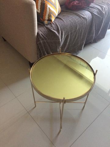 Mesa lateral dourada - Foto 4