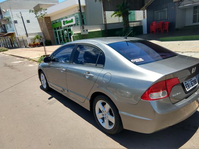 Honda Civic 2008 lxs prata automático - Foto 4
