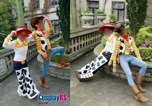 Cosplay Fantasia Toy Story Woddy Jessie
