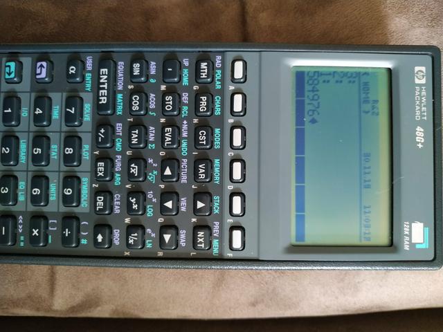 Calculadora Científica Gráfica HP 48G+