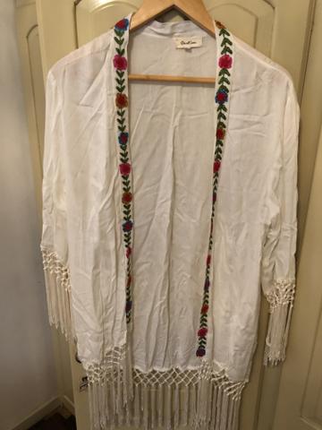 Kimono Daniel Cassin. Tamanho P. Novo