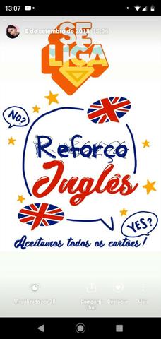 Aulas de reforço
