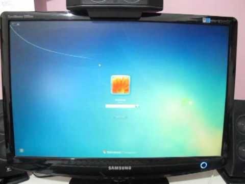 Monitor samsung de 22"polegadas entradas dvi e vga resolução 1680 x 1050
