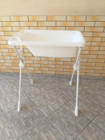 Suporte e banheira