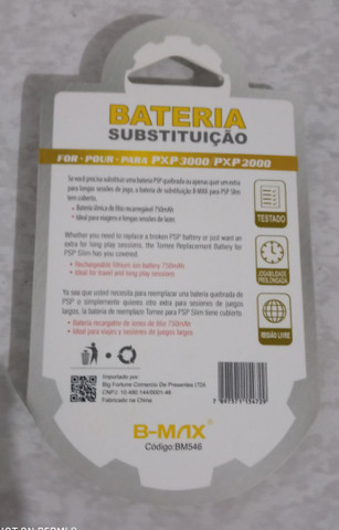 Bateria de PSP nova lacrada - Foto 2