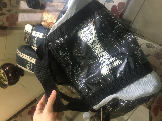 Luvas de Boxe, Bolsa para itens e atadura - Foto 4