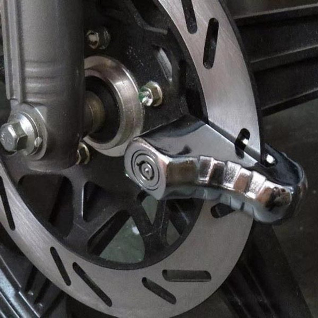 Tranca Trava De Seguranca Motocicleta Freio Disco Universal - Foto 3