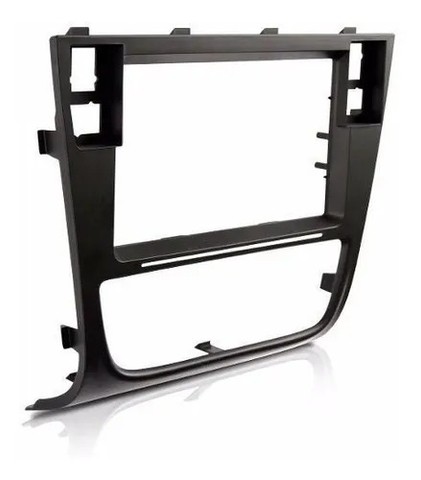 Moldura Painel 155 Dvd 2 Din Volkswagen Gol G6 - Preto - Foto 3
