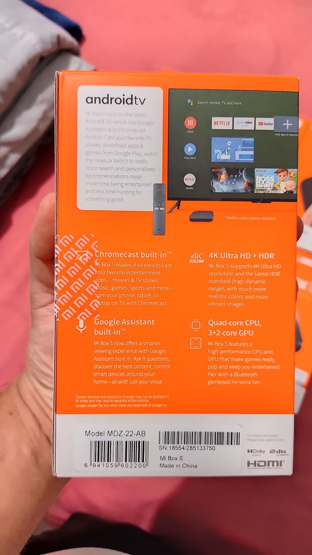 Xiaomi Mi TV Box S original lacrado ENTREGA GRÁTIS em Goiânia - Foto 5
