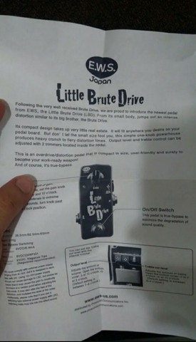 Pedal Ews Little Brute Drive