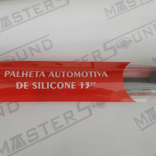 Palheta silicone universal. 13". Nova. Colocada. 