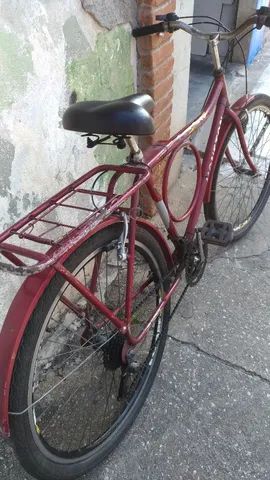 Bicicleta Barra forte 21 marchas boa - Foto 6