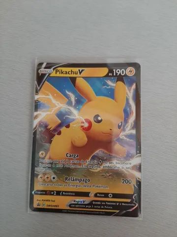 CARTAS PIKACHU V + GOSSIFLEUR SHINY - Hobbies e coleções - Centro, Itajaí  1211236615