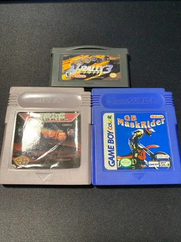 Kit jogos game boy e advance