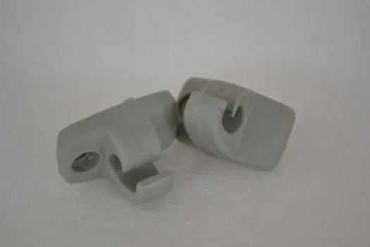 Par Presilha Suporte Quebra Sol Vw Fox Sapacefox Original - Foto 4