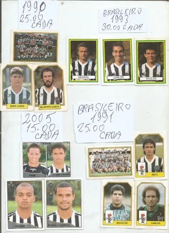 figurinhas atletico minas - avulsas de varios anos  - Foto 3