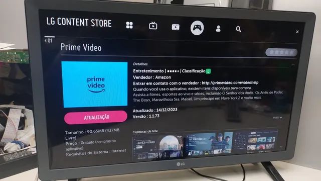 Tv smart 24 LG Semi Nova - Áudio, TV, vídeo e fotografia - Centro,  Carapicuíba 1261057804