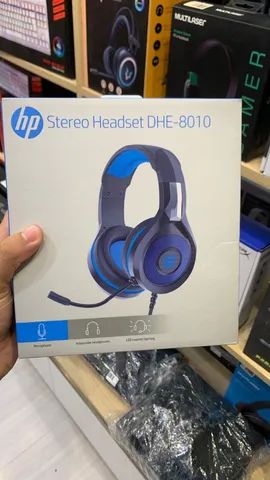HeadSet Gamer HP  Dhe-8010 - Novo Lacrado - Parcelamos Sem Juros