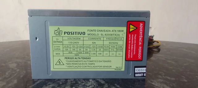 Fonte Positivo ATX PC - Foto 5