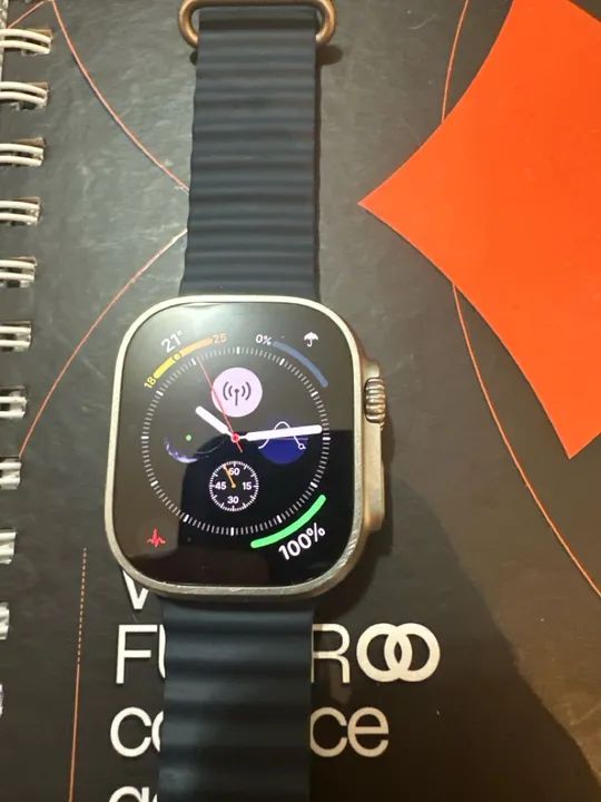 Apple Watch ultra 2 gps celular !barato! Novo! Aceito troca! Na garantia - Foto 3