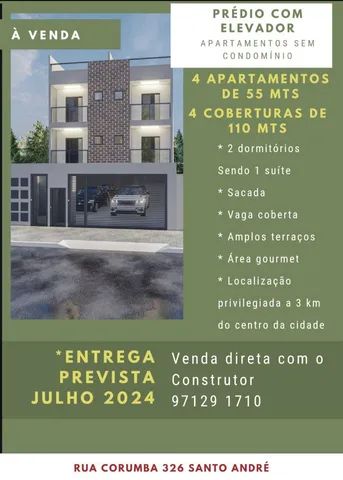 Captação de Apartamento a venda na Rua Corumbá, Vila Alice, Santo Andre, SP