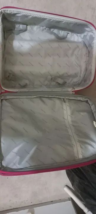 Mala de Viagem Rosa  - Foto 6