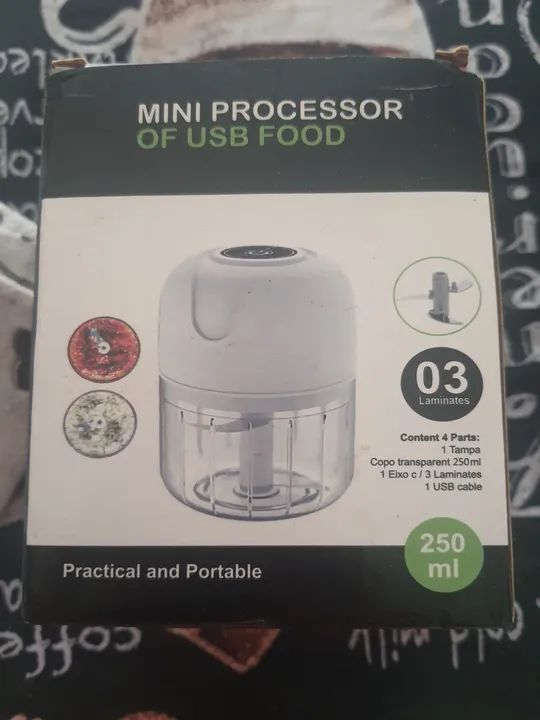 Mini processador of USB food - Foto 5