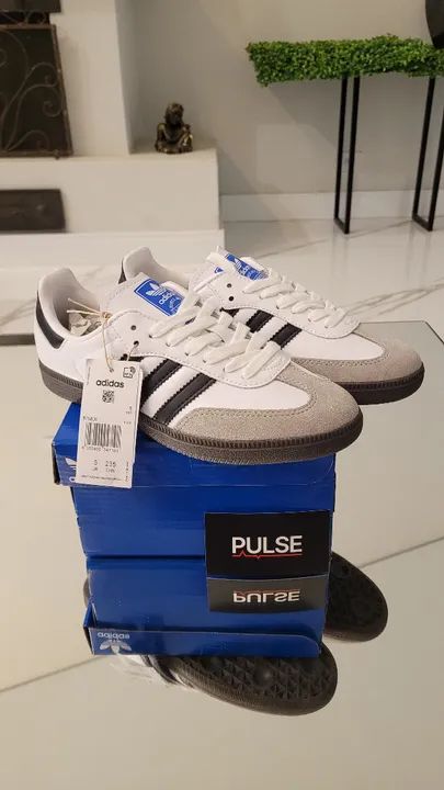 Adidas Samba Branco 36 - Design Clássico e Atemporal!