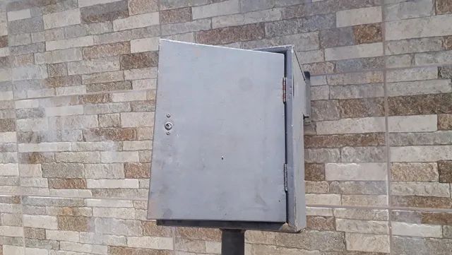 Caixa de correio de jardim coluna pedestal anos 1990 - Não envio!! - Foto 5