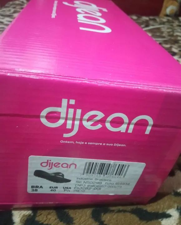 Chinelo Dijean Eva Ortopédico N.38 - Foto 3
