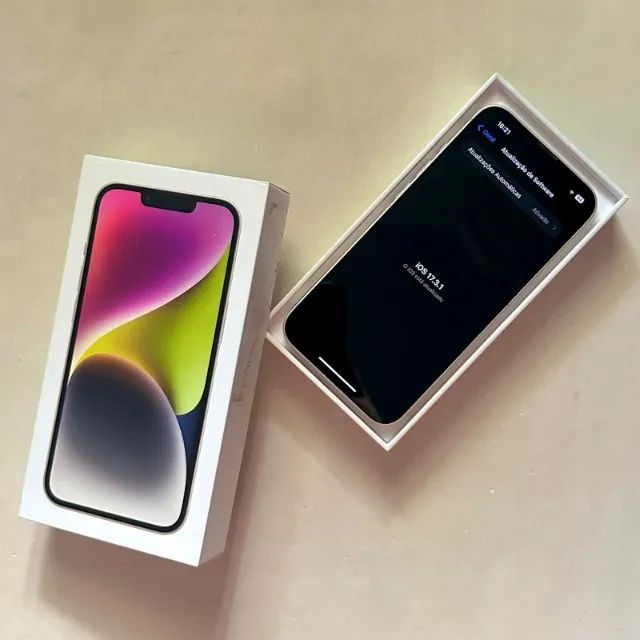 iPhone 14 128GB (Branco) - Foto 5