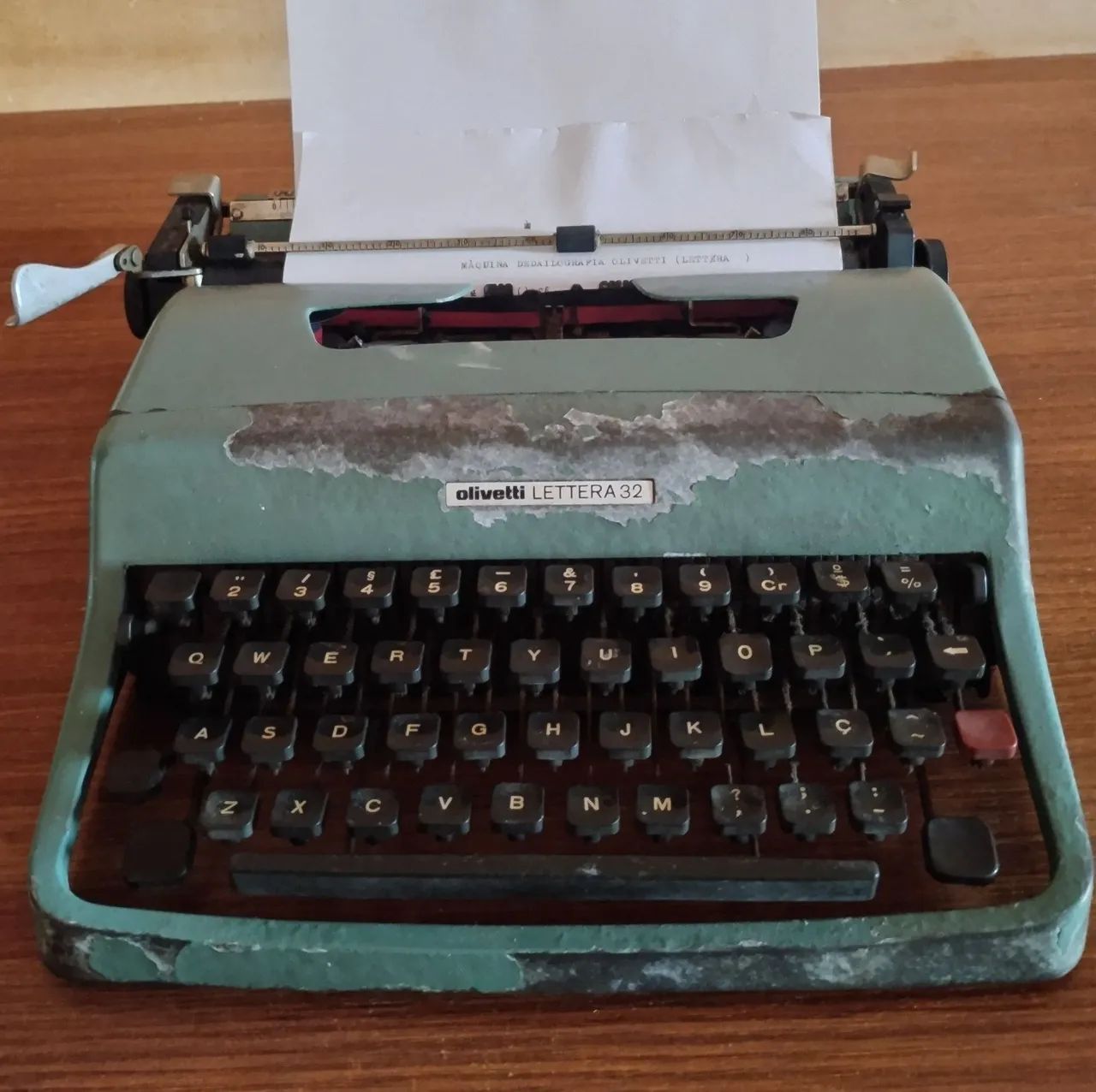 Máquina de datilografia Olivetti 64962666590466120