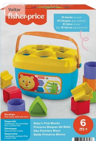 Fisher-Price Balde Primeiros Blocos, Multicolorido  - Foto 2