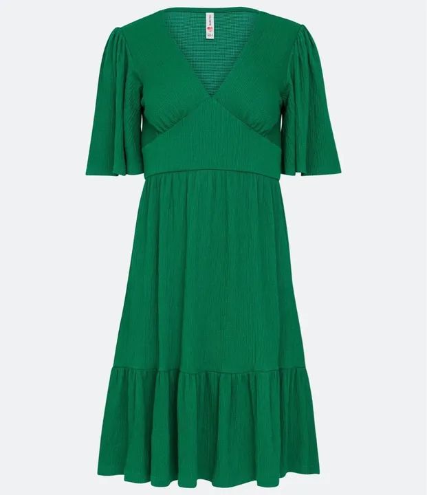 Vestido verde com manga godê renner - Foto 2